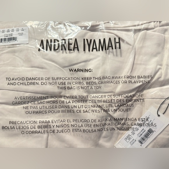 ANDREA IYAMAH Gamba Maxi Tie-Waist Robe One Size | OS Ivory - Picture 11 of 11